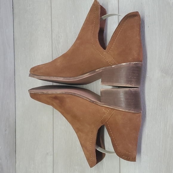 Coconuts by Marisse Pronto Leather Ankle Boots shoes sz 7.5M - Picture 7 of 14